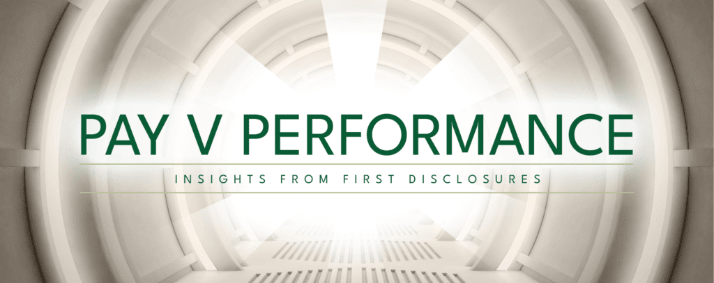 pay vs performance insights 2023