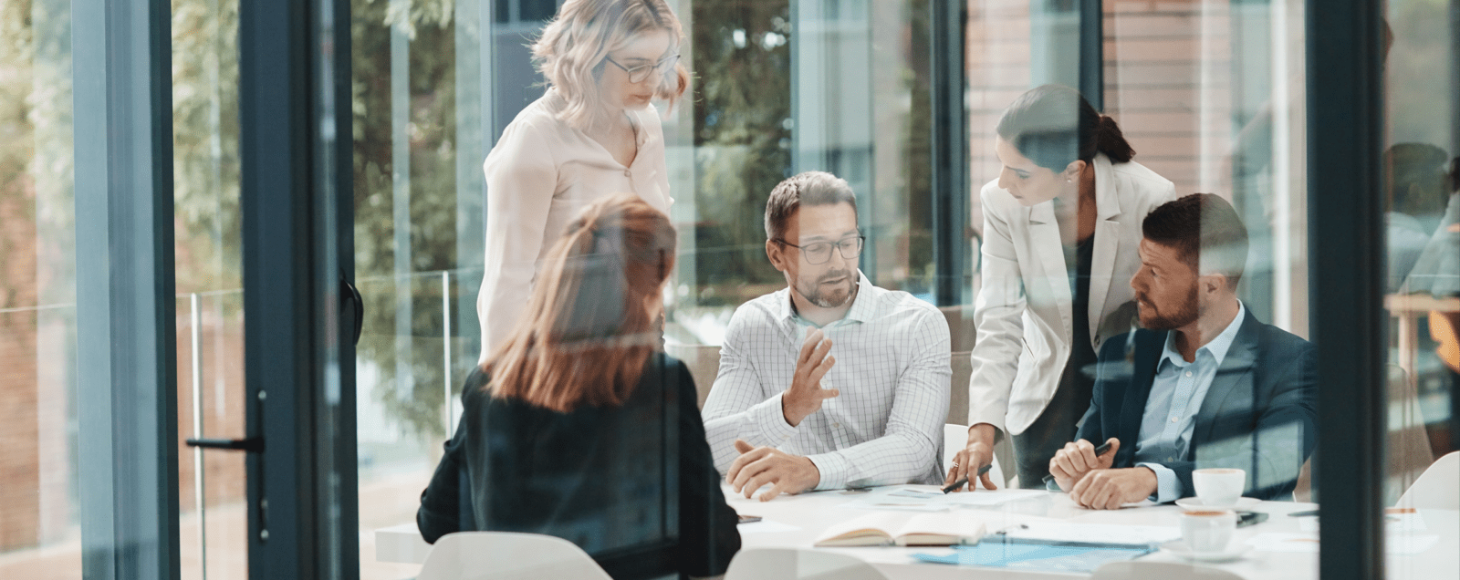 Board of Directors meeting for a strategy session.